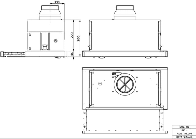 Epoq emhætte MAXIMA 60 XBW