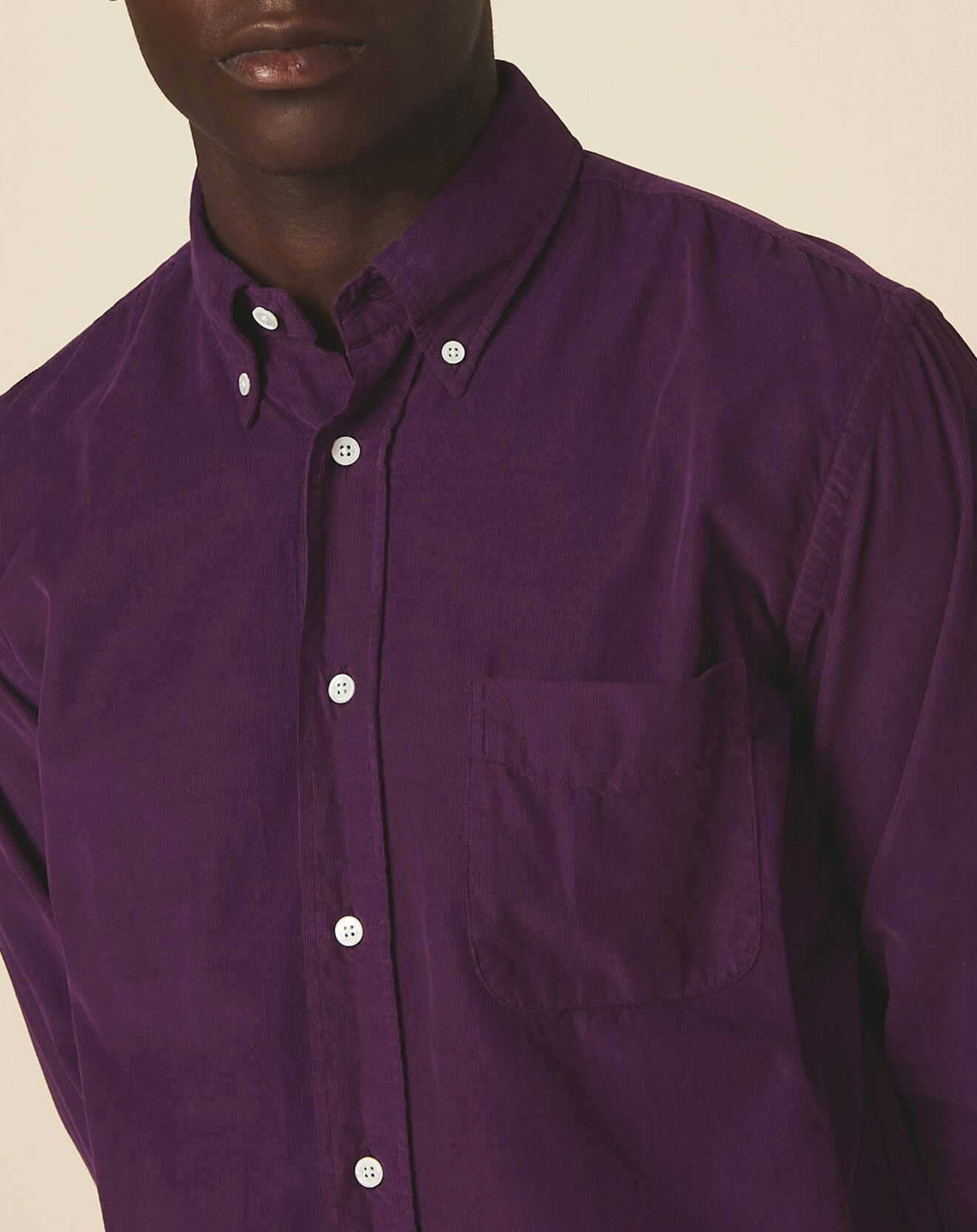 Hartford Chemise regular Pitt Pat prune