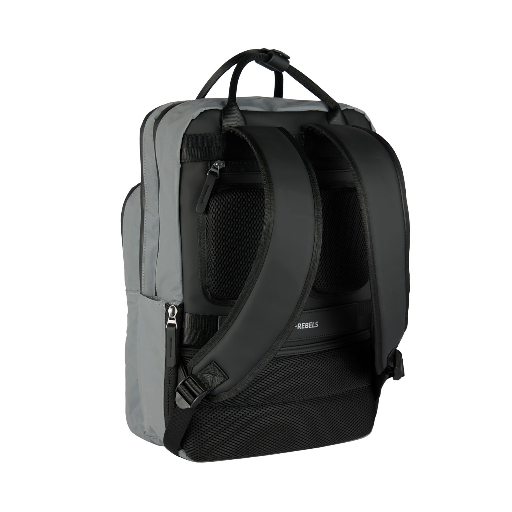 New Rebels Reflect Milwaukee Handel Backpack Silver 15,6 inch