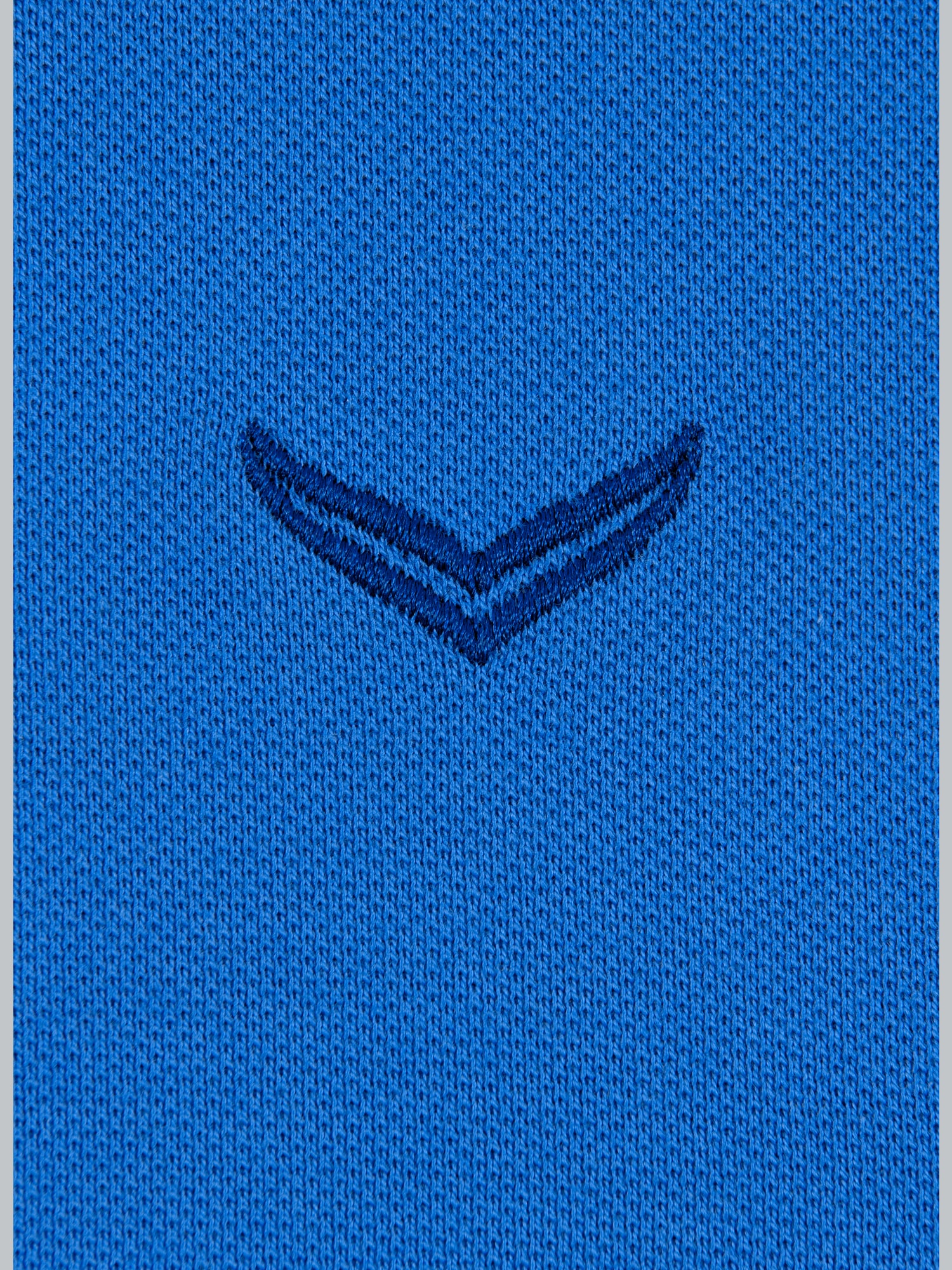 Poloshirt aus Baumwolle Electric-blue