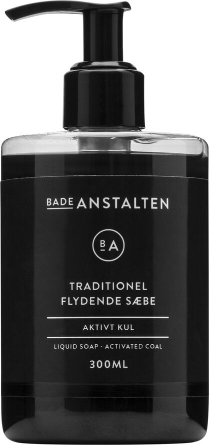 Badeanstalten Flydende Sæbe Aktivt Kul