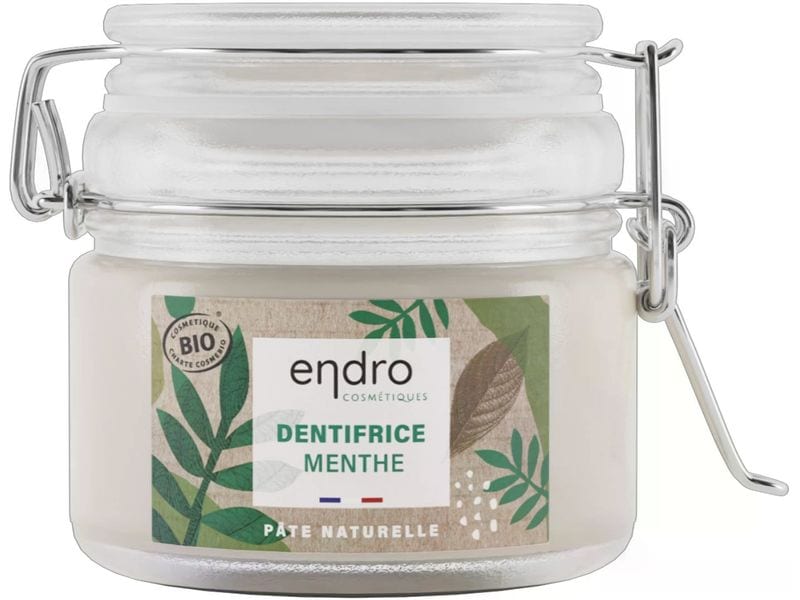 endro Zahncreme Minze 100 ml Bio-Zahnpasta für einen frischen Atem