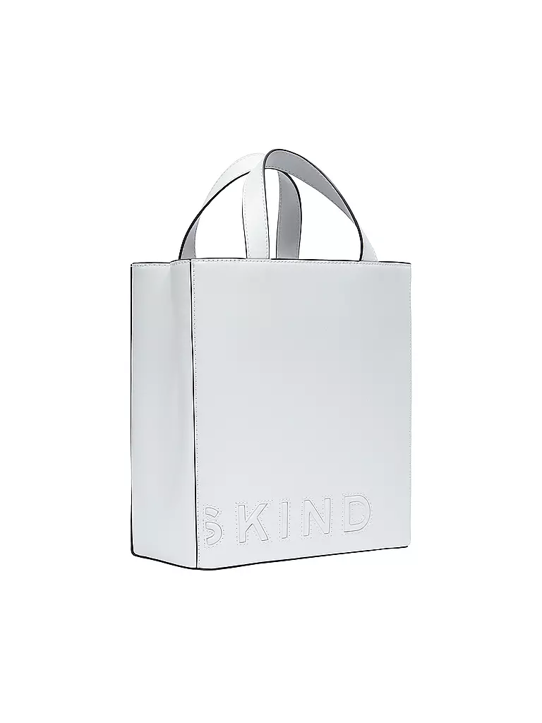 LIEBESKIND BERLIN Ledertasche - Tote Bag PAPER BAG  Small weiss