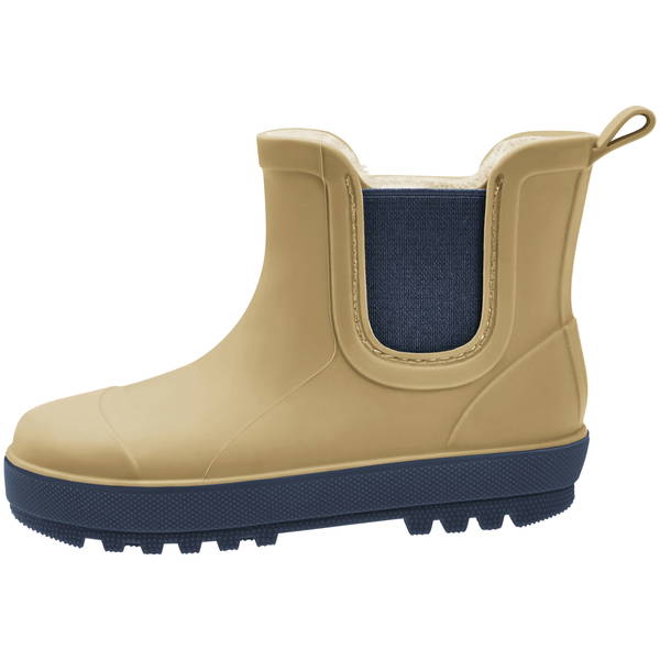 PlayshoesPlayshoes   Gummistiefel Halbschaft gefüttert uni ocker 19