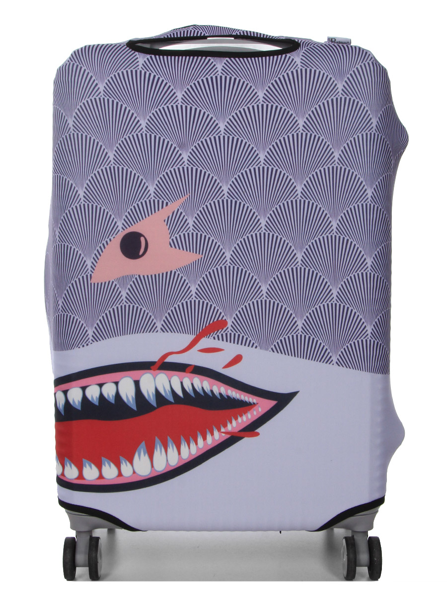 Housse de valise Periea Purple Shark M