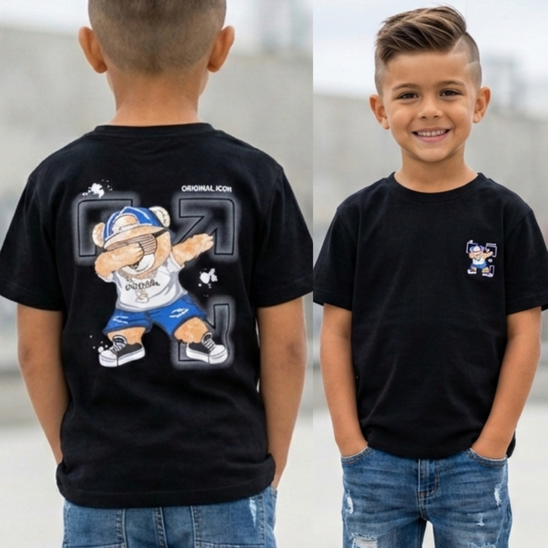 Always icon tee - zwart (verzenddatum 27 feb)