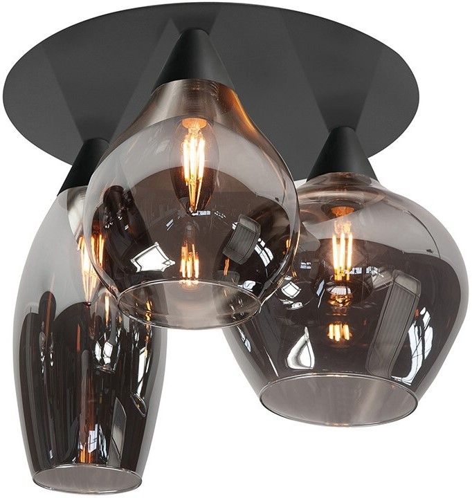 Plafondlamp Zwart Cambio ⌀32  x H31 cm