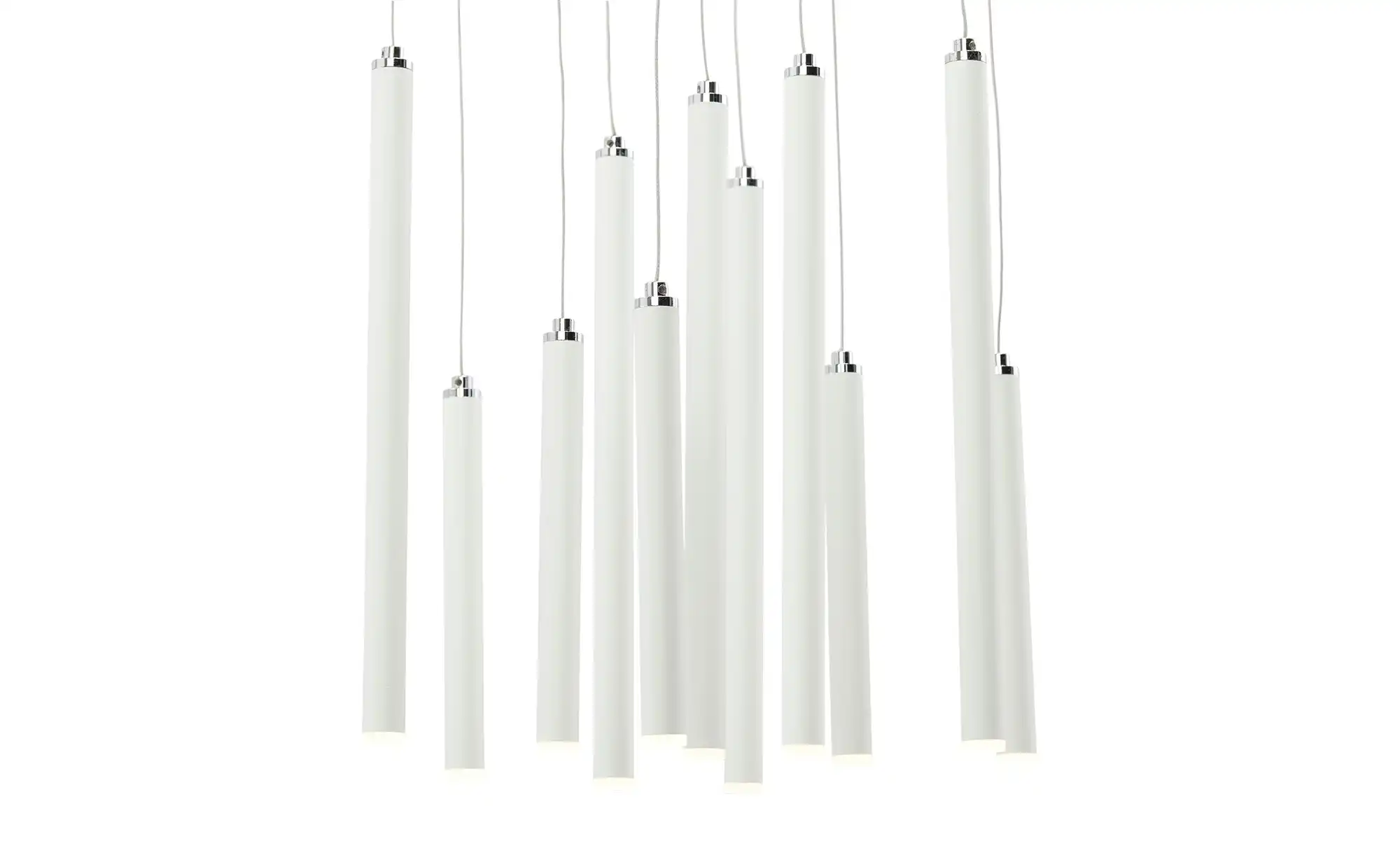 Trio LED-Pendelleuchte, 11-flammig, weiß