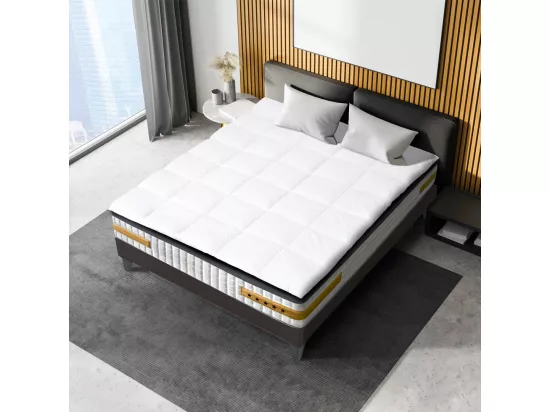 BELLECOUR LITERIE | Surmatelas TRANQUILITE 180x200 cm | Duvet et plumes