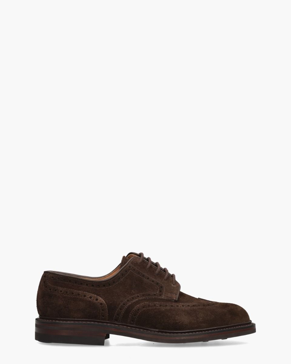 Crockett & Jones Pembroke Donkerbruin Heren Veterschoenen