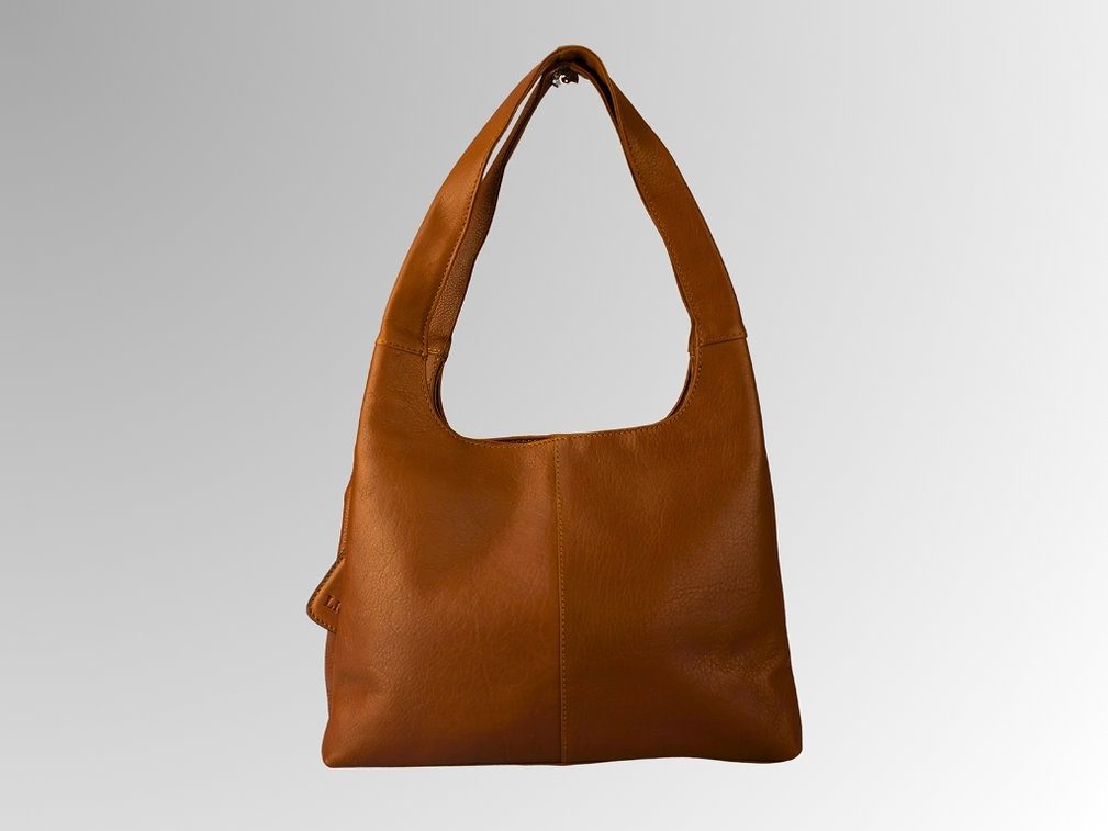Lioné Manon Hand/ Schoudertas Cognac