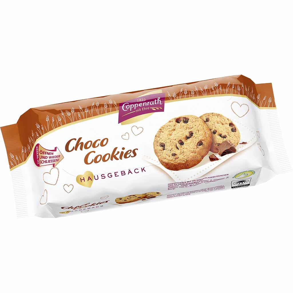 Coppenrath Hausgebäck Choco Cookies 200g MHD:26.8.25