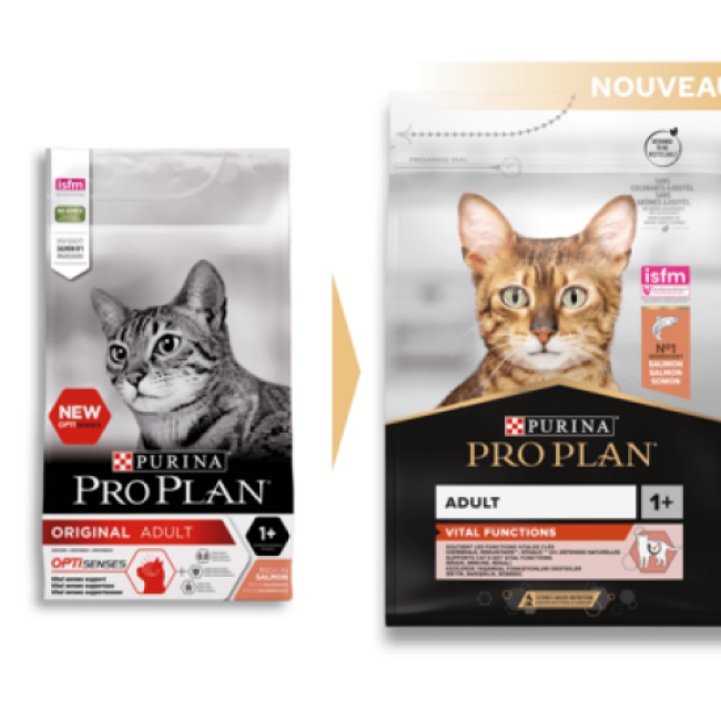 Croquettes pour chats Pro Plan Vital Functions Adult Saumon et Riz