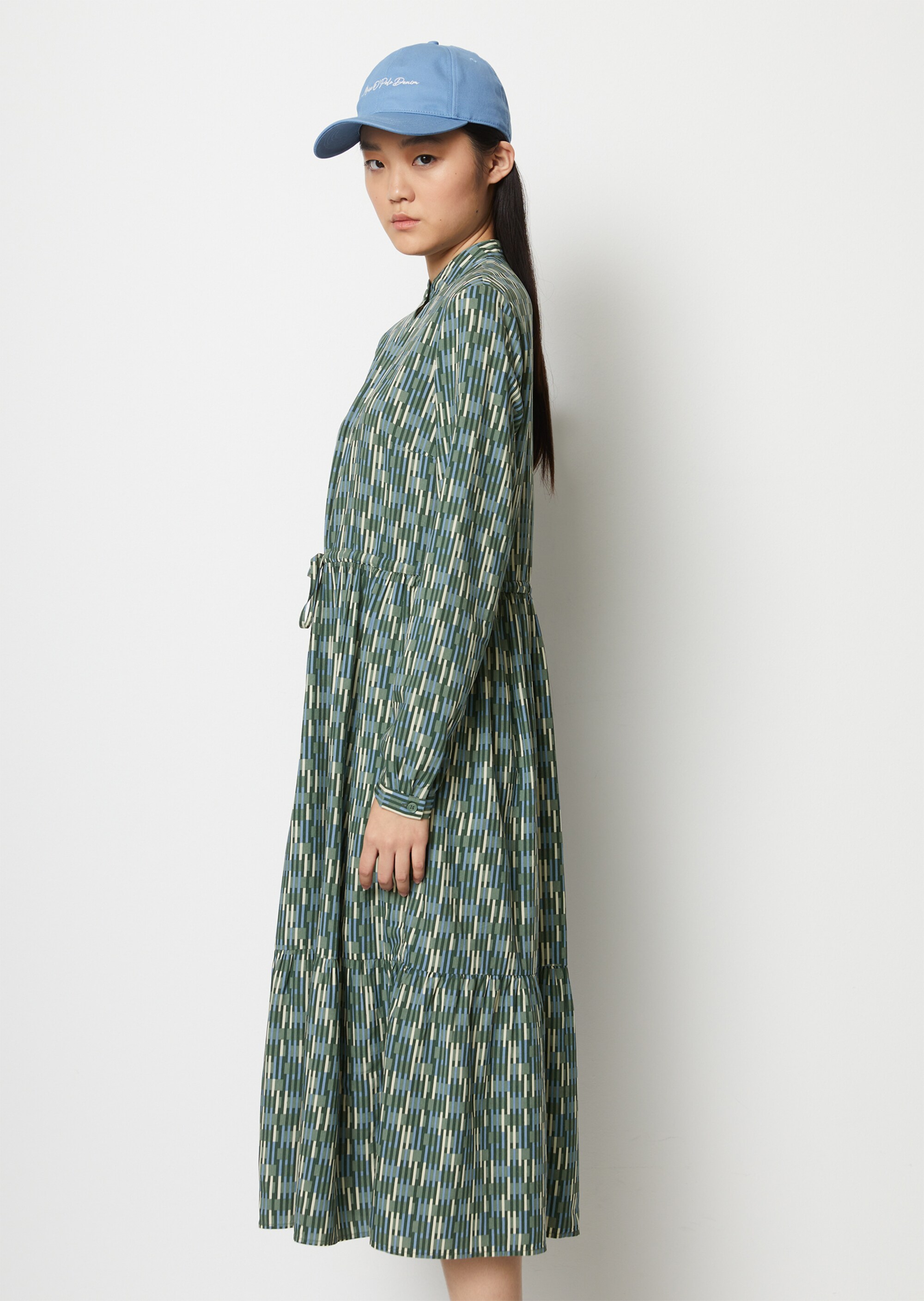 Print-Kleid regularaus LENZING™ ECOVERO™