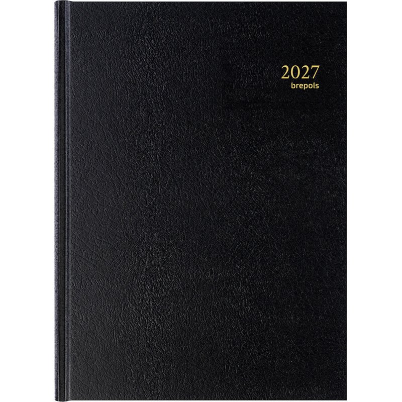 Agenda journalier Brepols Bremax - année 2027 - 21 x 29 cm