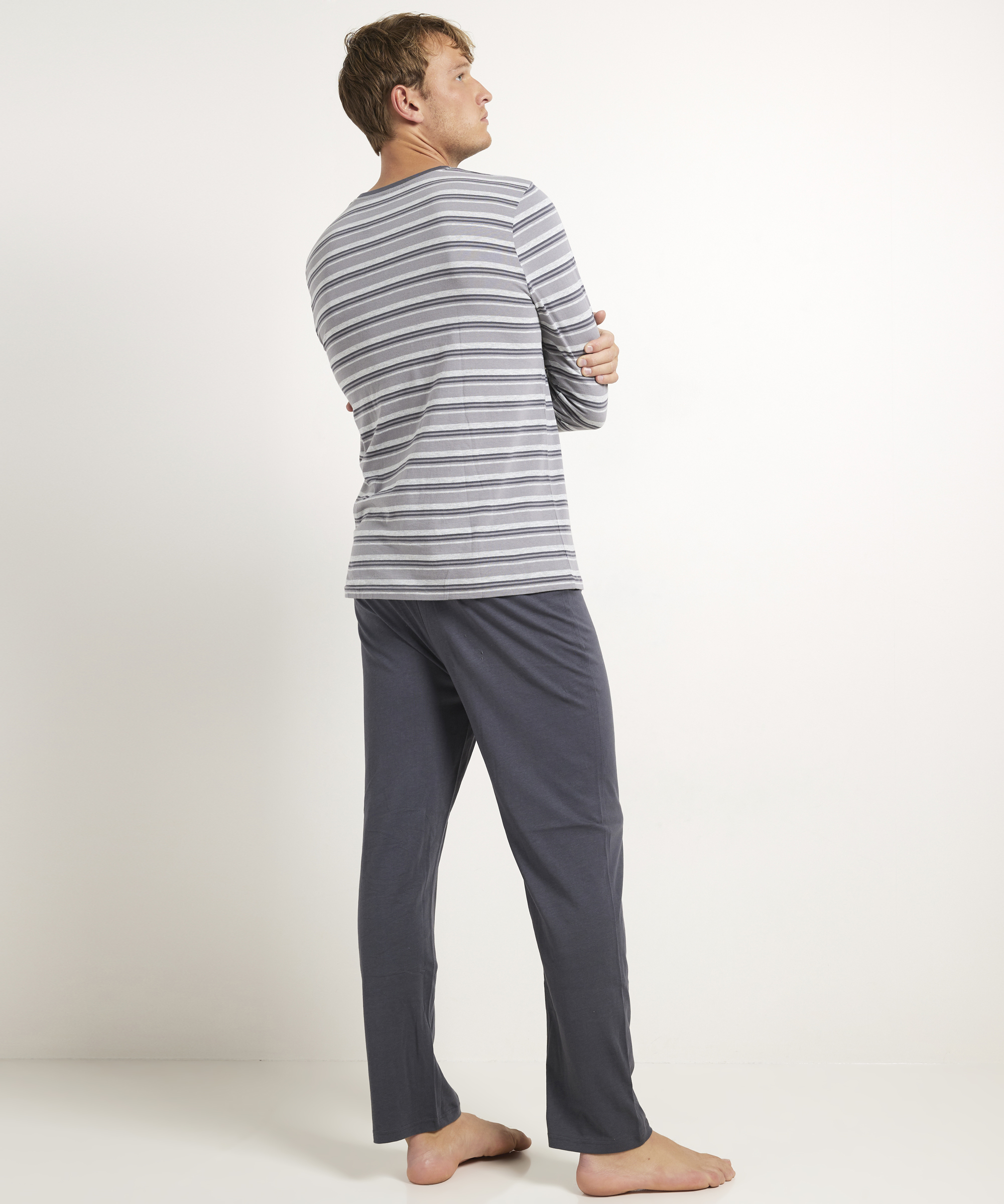 pyjama set: streep   uni