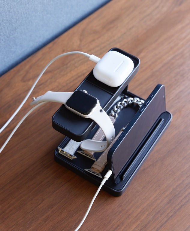 Yamazaki Smart Device Oplaadstandaard - Tower - Zwart