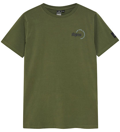 Indianer Blue Jeans T-Shirt - Army Erde m. Print