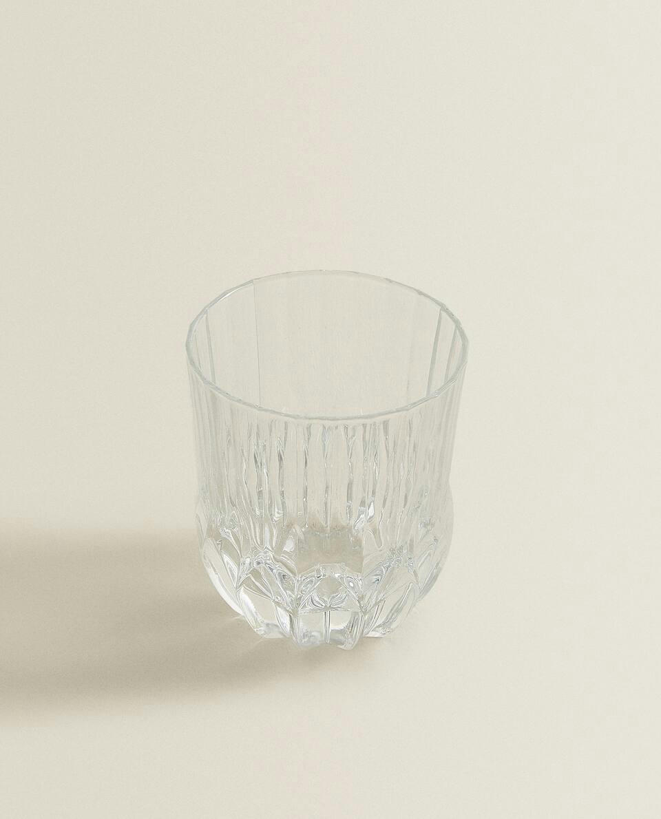 COPO DE CRISTAL LAPIDO