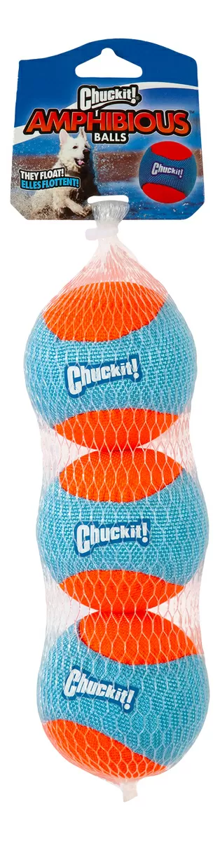 CHUCKIT Amphibious bold, flydende - 3 stk.