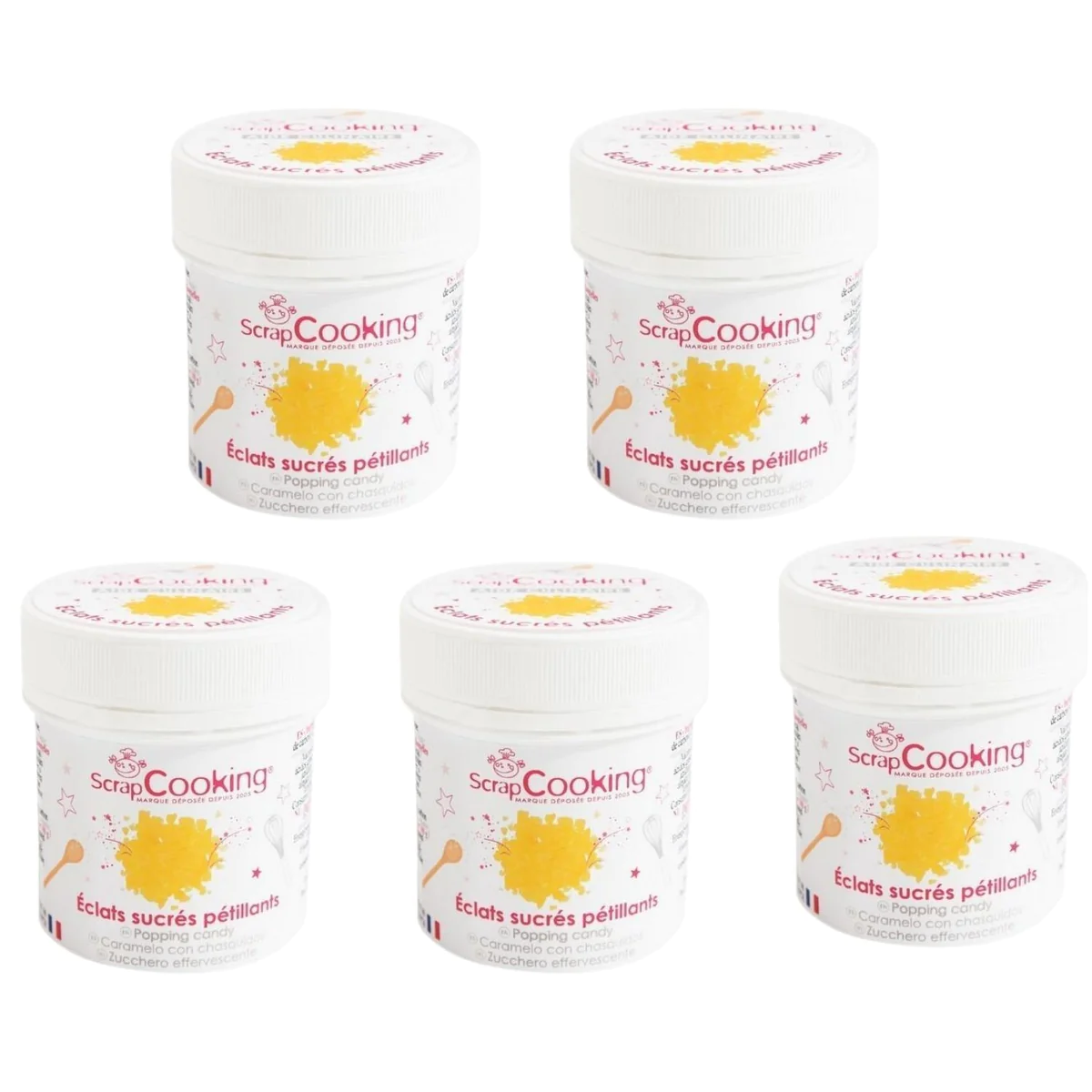 Eclats sucrés pétillants 250 g Scrapcooking