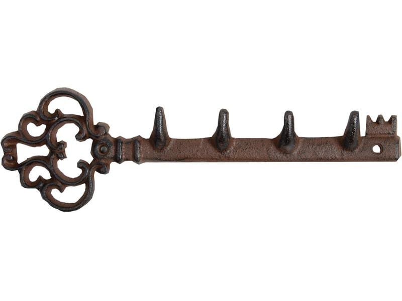 Esschert Design Hakenleiste Schlüsselanhänger Hakengarderobe in Schlüsselanhänger Design