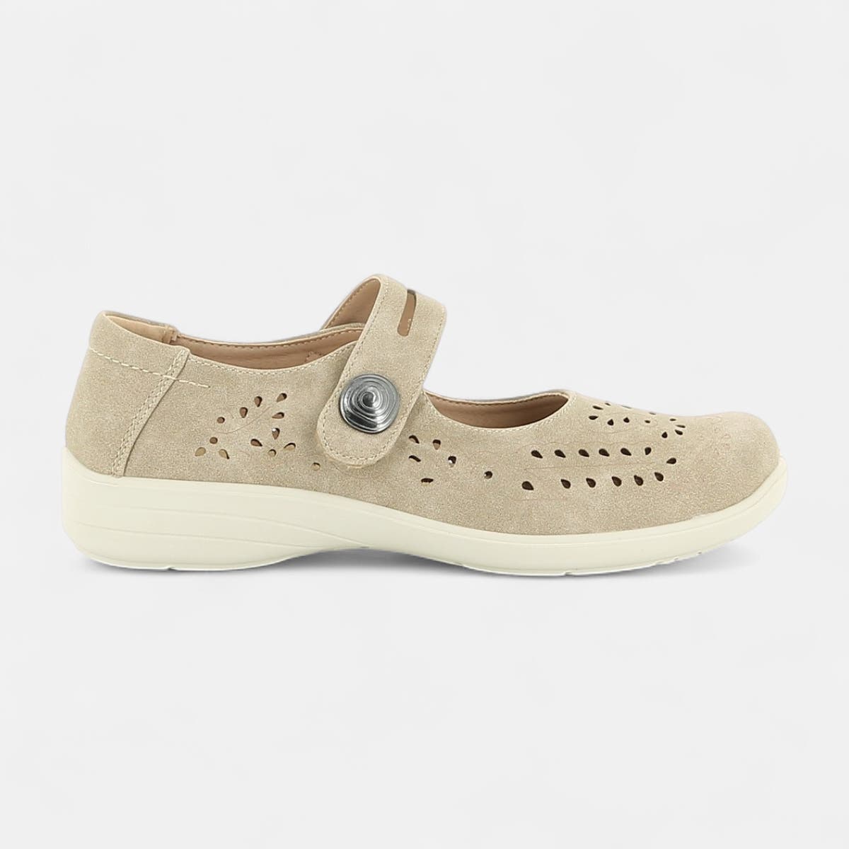 Escarpins pieds sensibles Femme beige