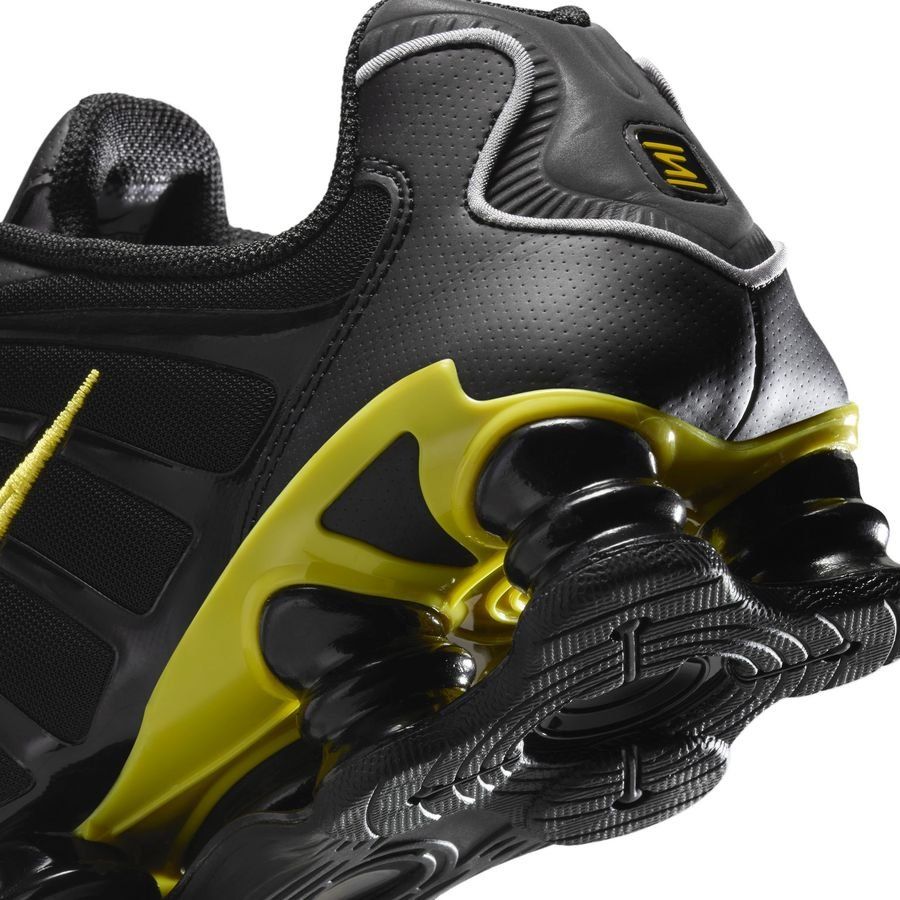 Nike Chaussures Shox TL - Noir/Argenté/Jaune