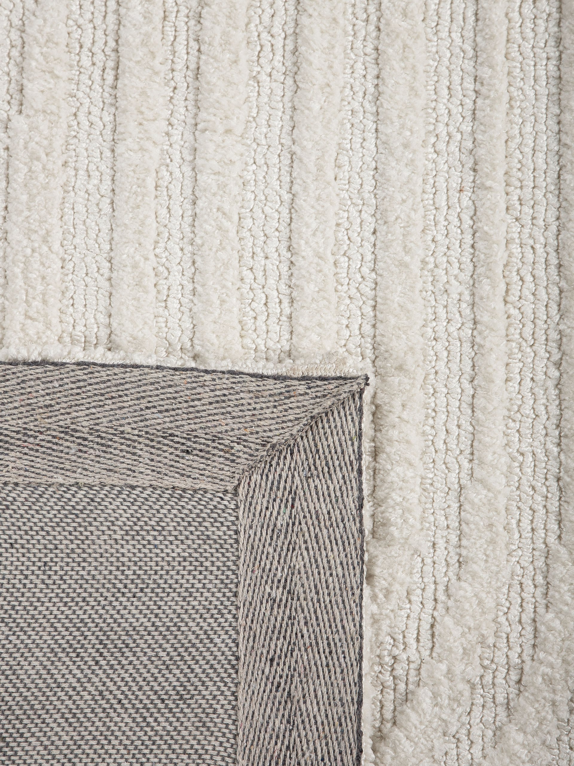 carpetfine Teppich »Holly Zen 1« rund 12 mm Höhe Hoch-Tief-Effekt, geometrisch, Zeitloses Design, dekoratives Highlight