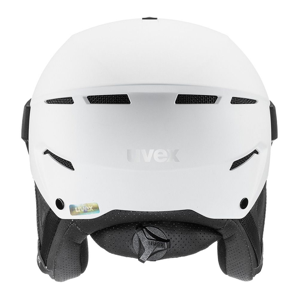 Uvex INSTINCT VISOR - Casque ski white black mat