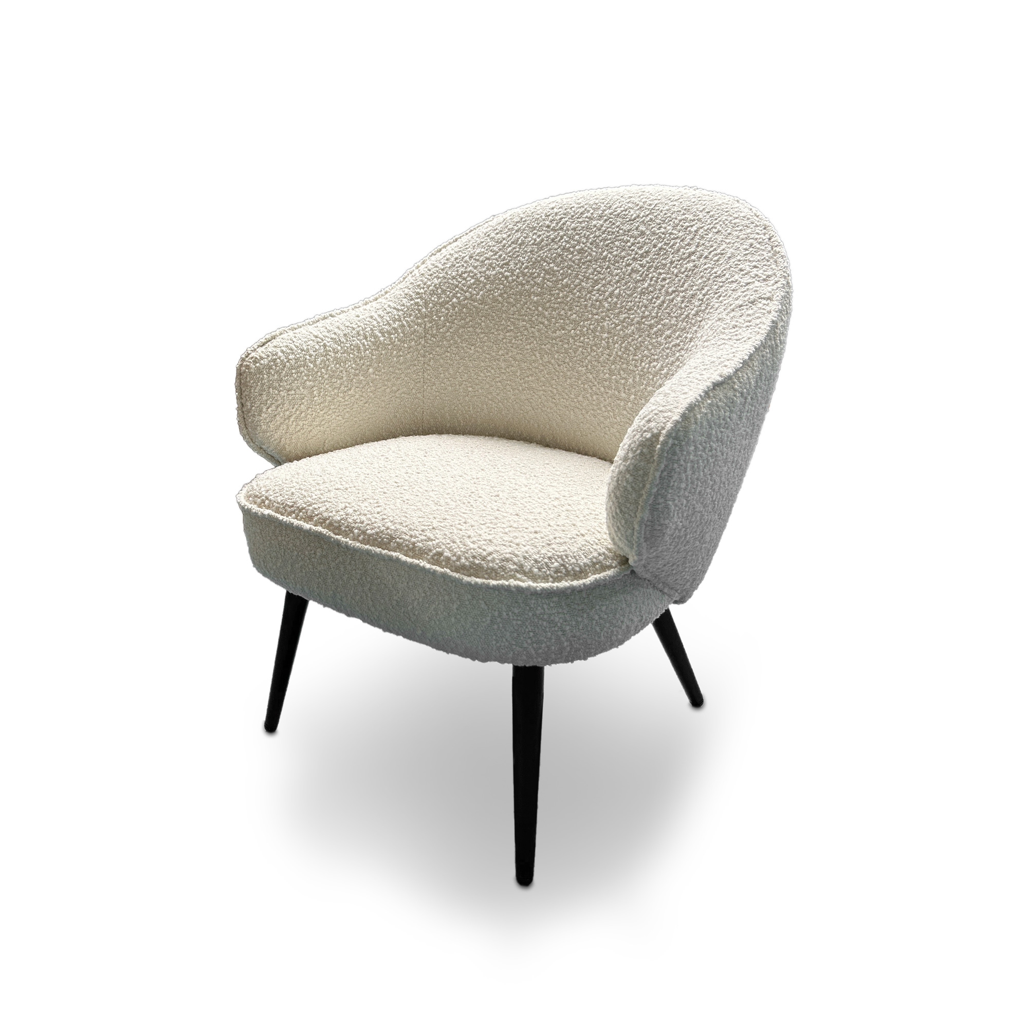 Sessel ‘Caprice‘, weiß, B 69 cm, H 75 cm, L 71 cm von fischer's lagerhaus