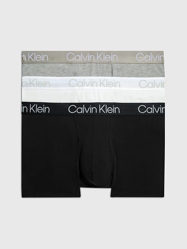 Pacote com 3 Cuecas Boxer - Estrutura Moderna
