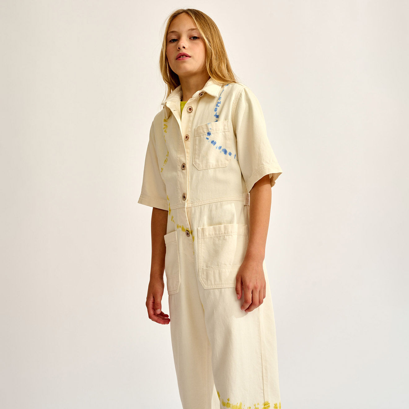 Bellerose Combinaison Player imprimée écrue