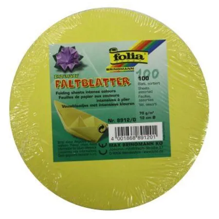 Folia Faltblätter 12 cm, 100 Blatt