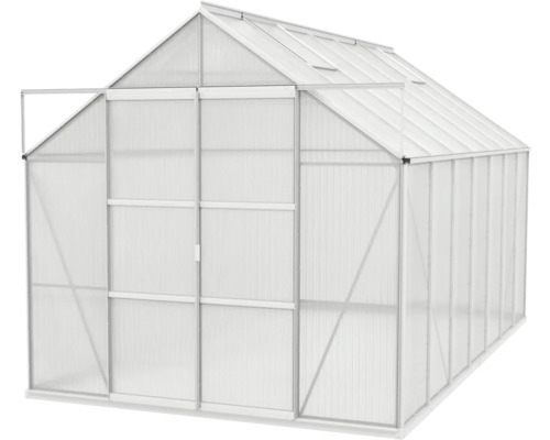 Vitavia Uranus 11500 kas, 6 mm dubbelwandige polycarbonaat panelen, 257x445 cm, aluminium