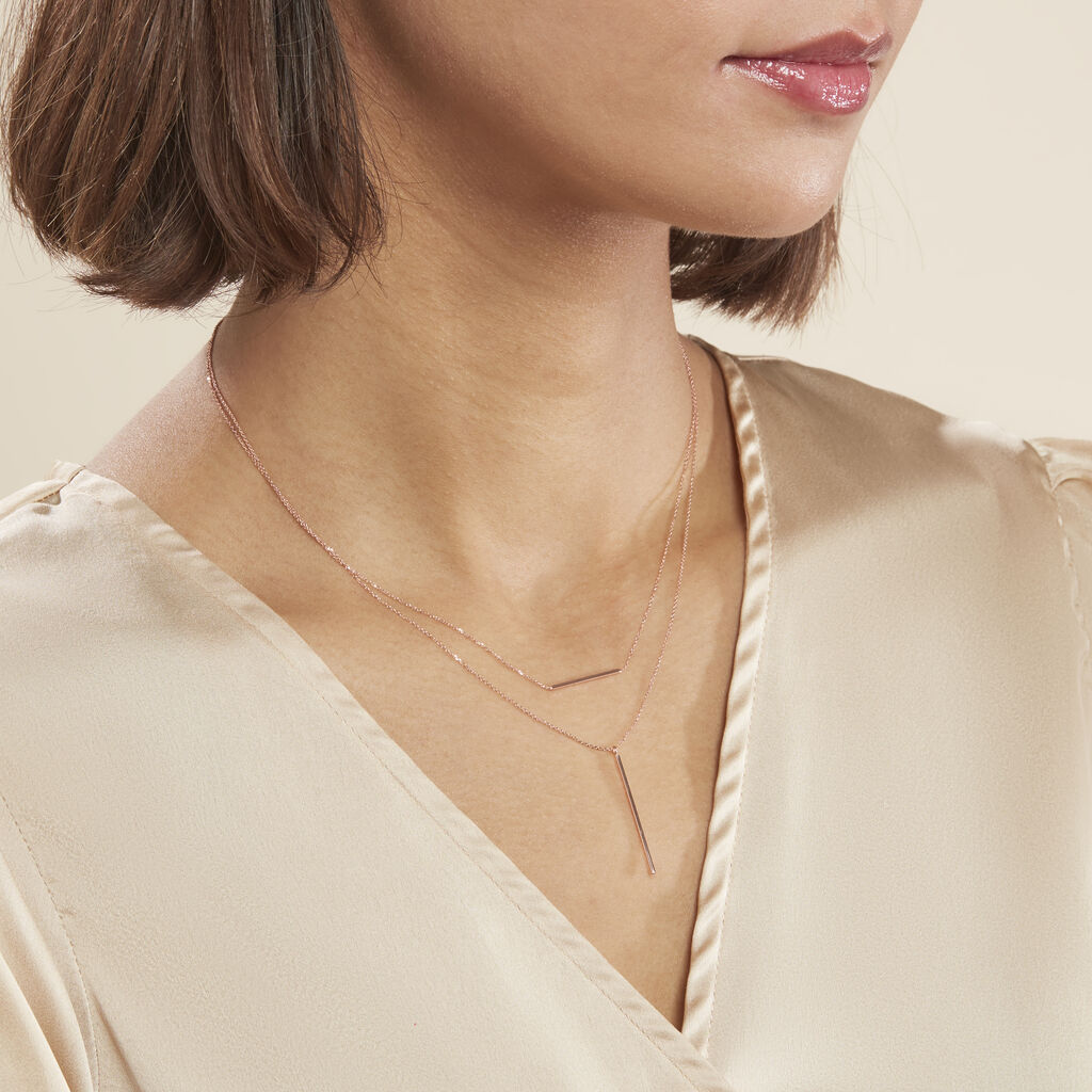 Collier Pink Or Rose