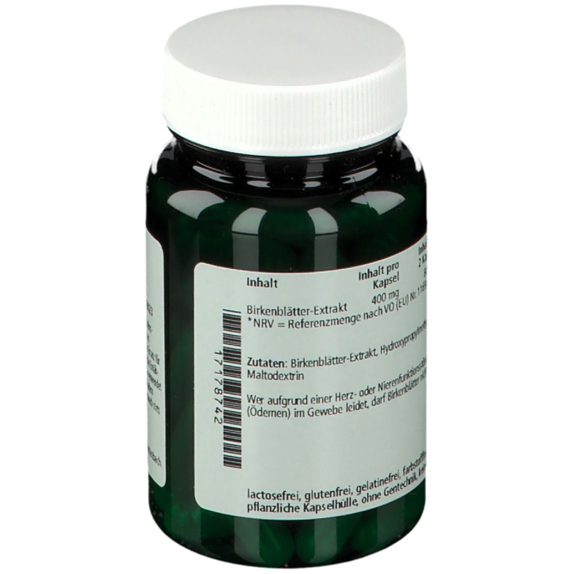 green line NUTRITHEKE BIRKENBLÄTTER 400 mg