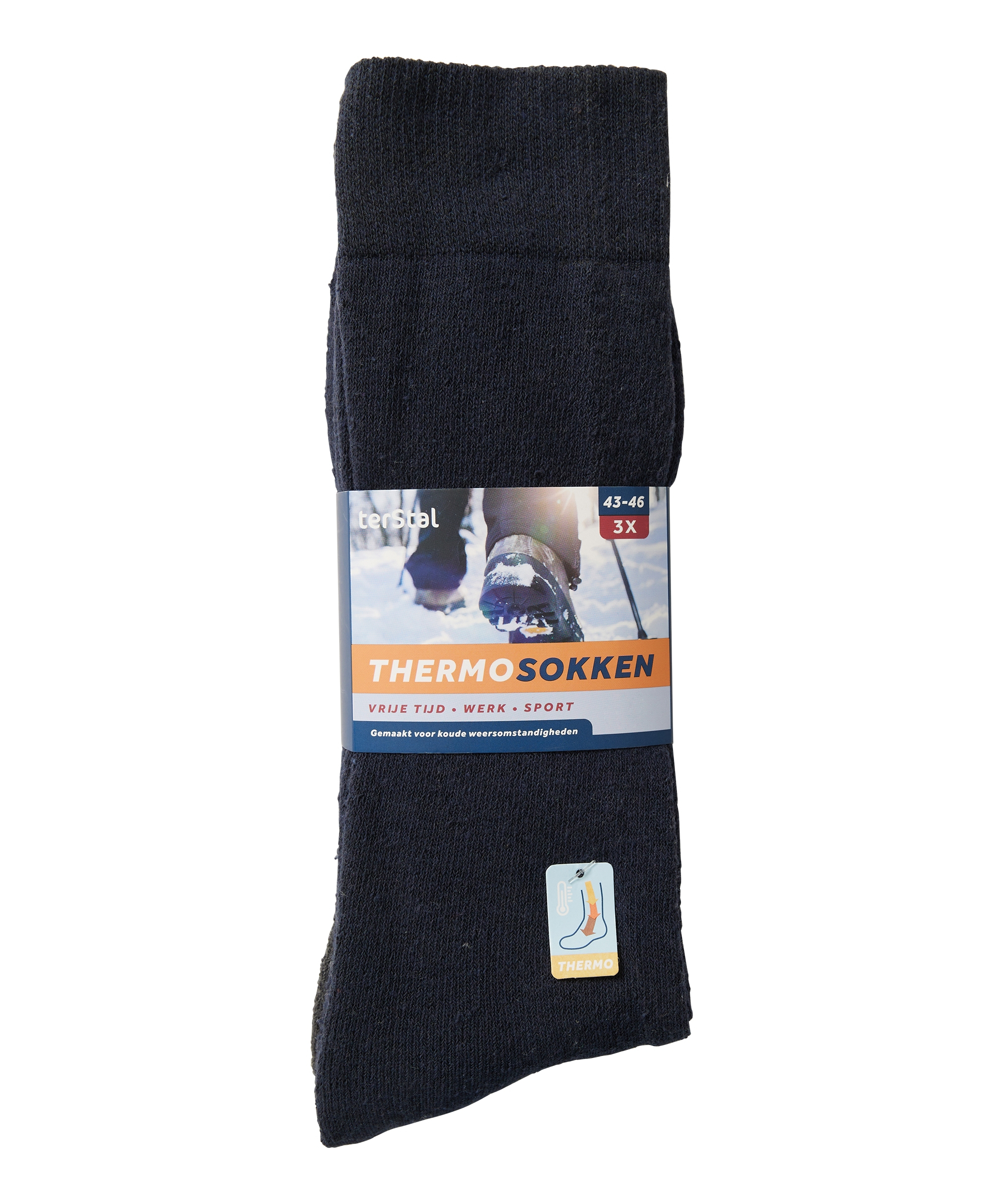 3-pack thermosokken