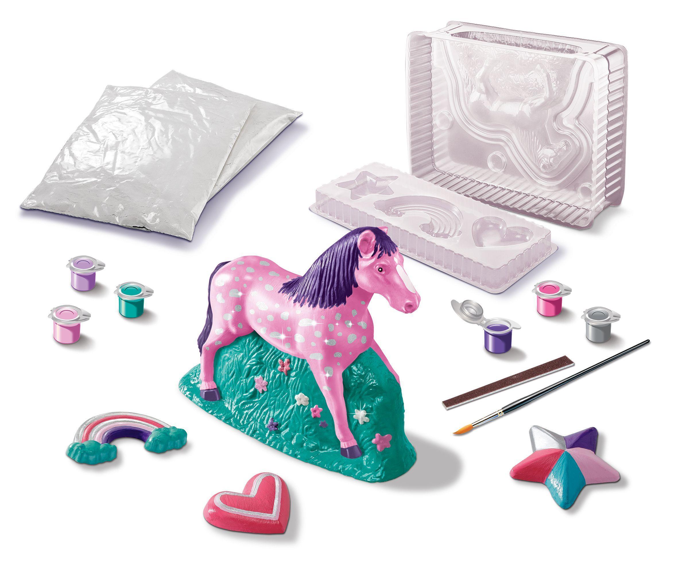 Gipsfiguren CREATE & PAINT – FANTASY HORSE 8-teilig