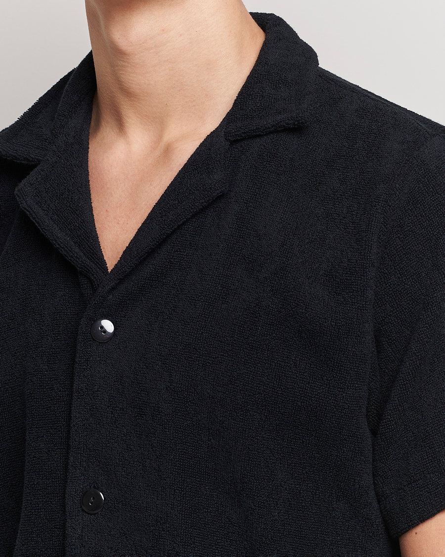 OAS Terry Cuba Short Sleeve Shirt Black