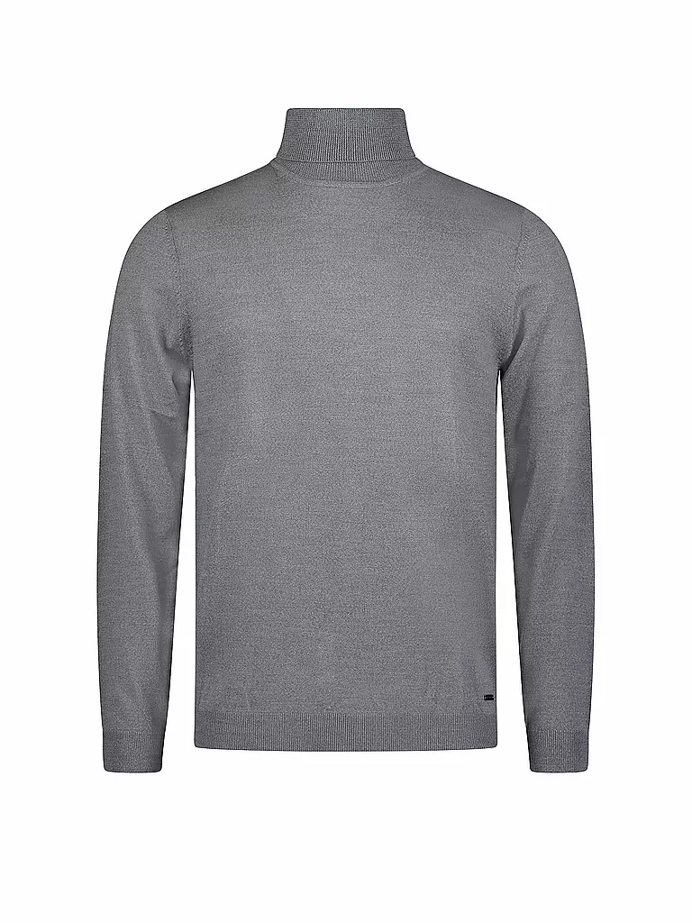 ROY ROBSON Rollkragenpullover grau