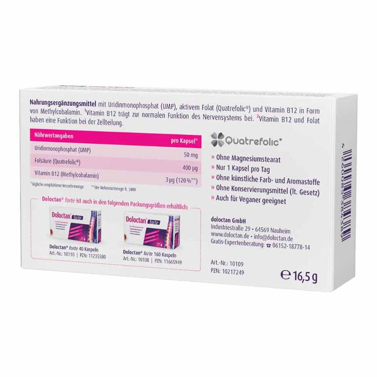 Doloctan forte Kapseln, 80 St