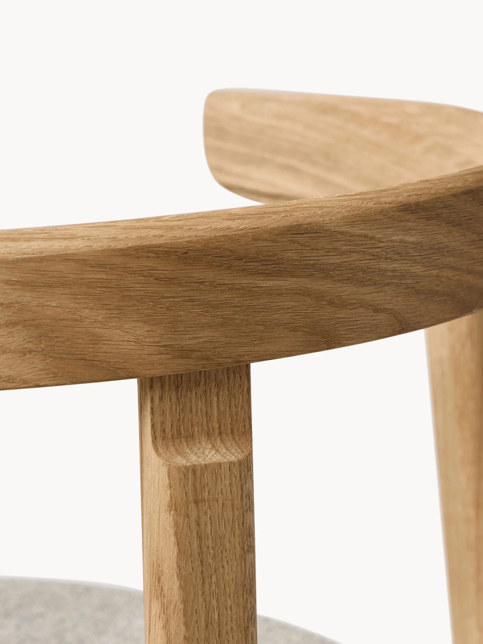 Houten stoel Lunar