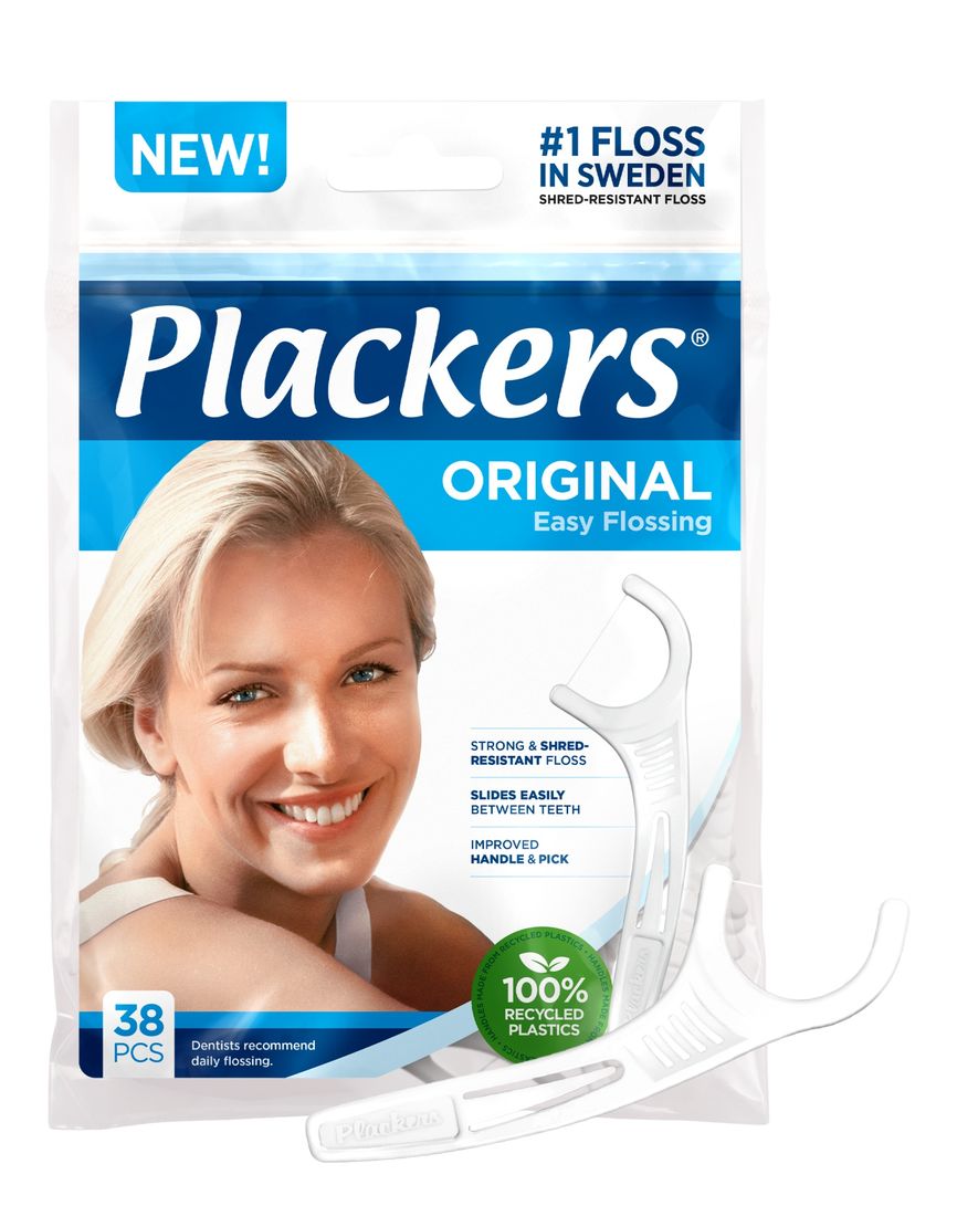 Plackers Original tanntråd 38 stk