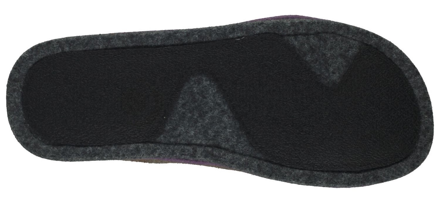 Rohde Pantoffel »LUCCA«  Clog, Hausschuh, Homeslipper in melierter Optik