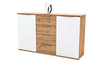Kommode Forest Wildeiche Nachbildung/Basaltgrau Nachbildung ca. 150 x 90 x 38 cm