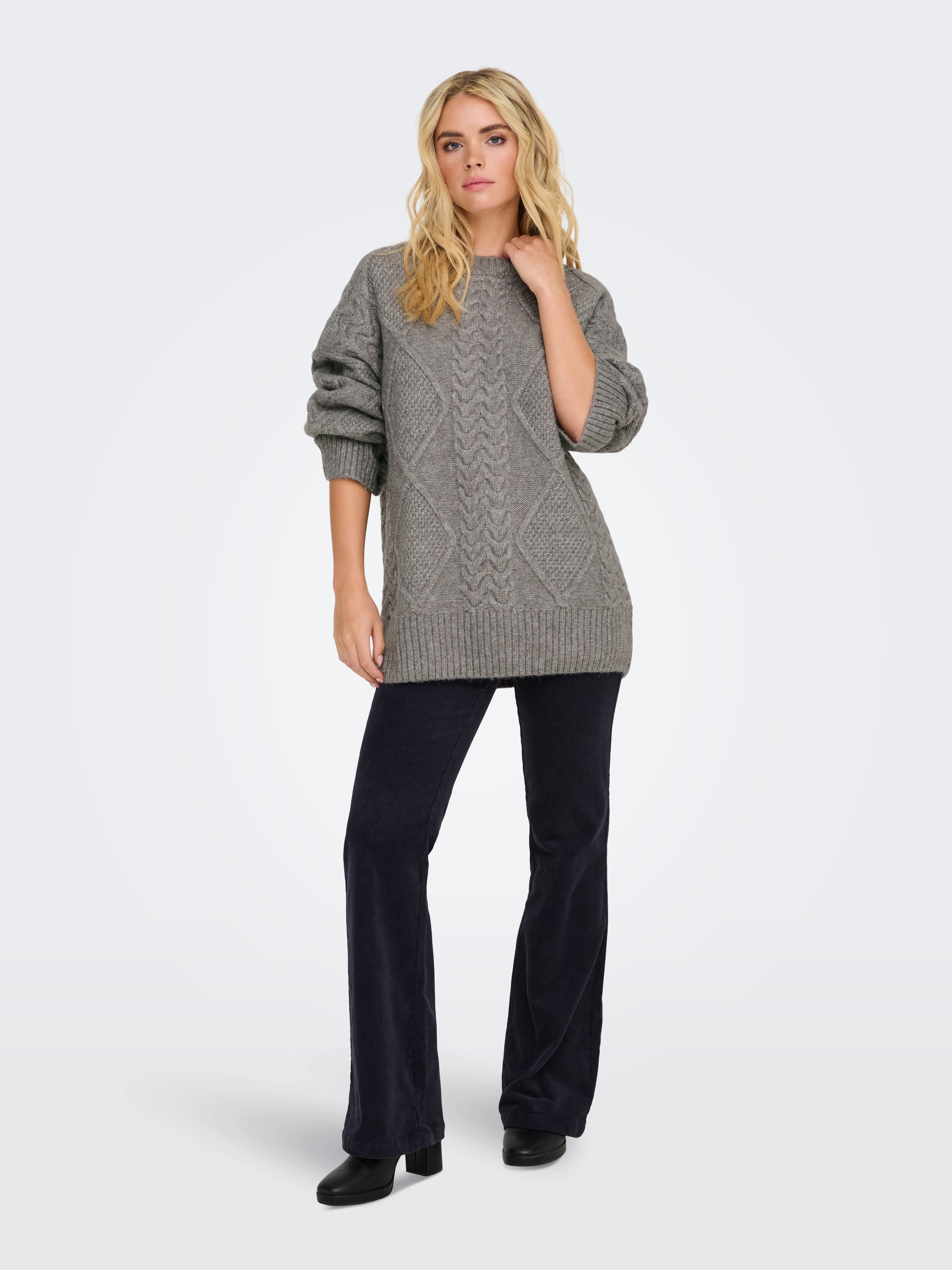JDYSILJA Strickpullover December Sky
