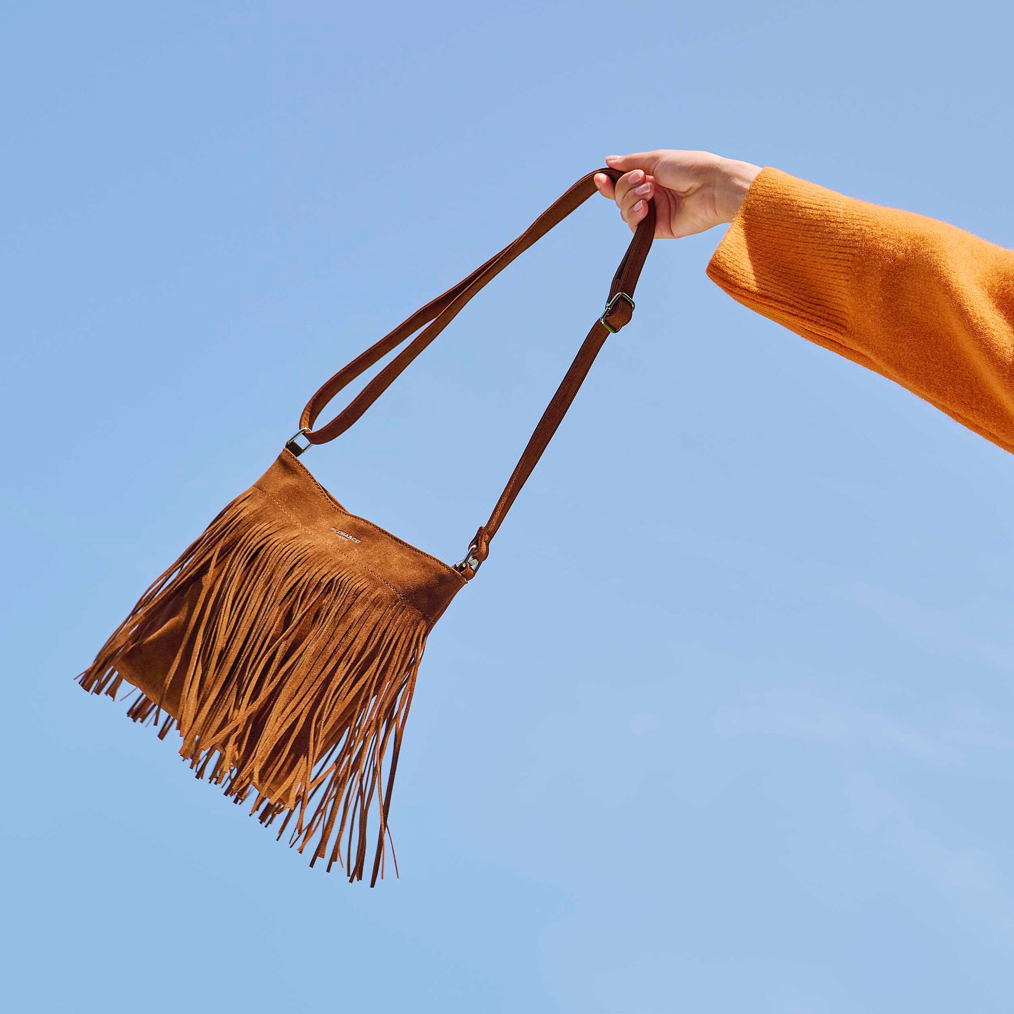 Sac à main camel