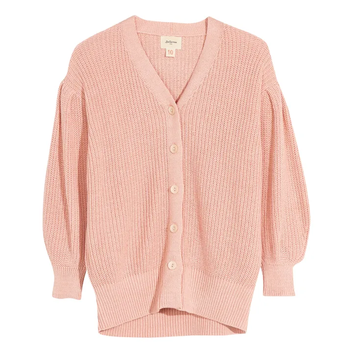 Bellerose Cardigan Gelod | Rose poudré