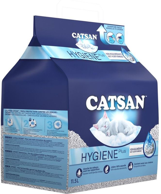 Catsan - Kattenbakvulling - Hygiene Plus 11,5 liter